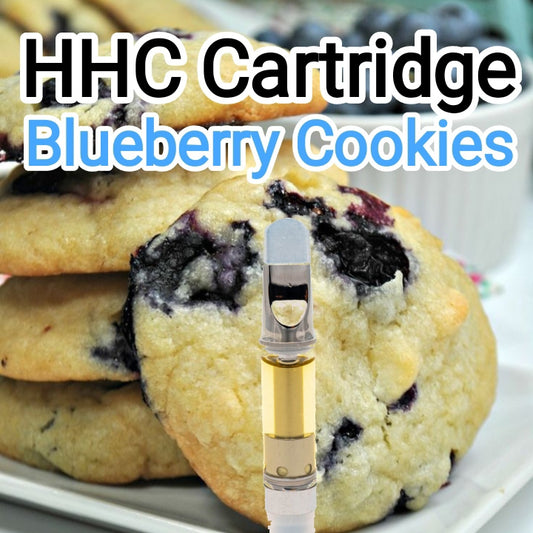 Blueberry Cookies HHC 95% Cartridge Kartusche 1ml Batterie Cart / Carts / Cartridges