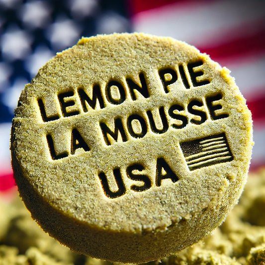 Lemon Pie La Mousse THC-A  29% Exotic Cali Hasch Haschisch